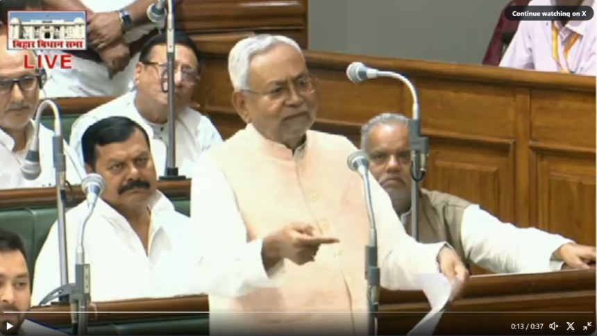 bihar cm nitish kumar sexist comment