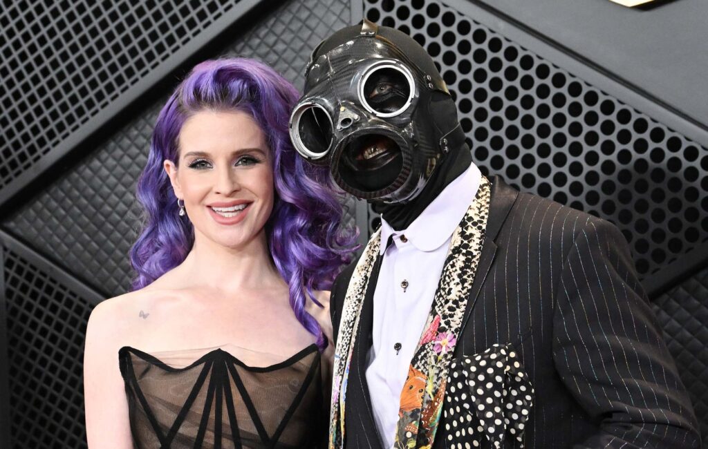 Kelly Osbourne and Sid Wilson of Slipknot at the 66th Annual GRAMMY Awards held on February 4, 2024.