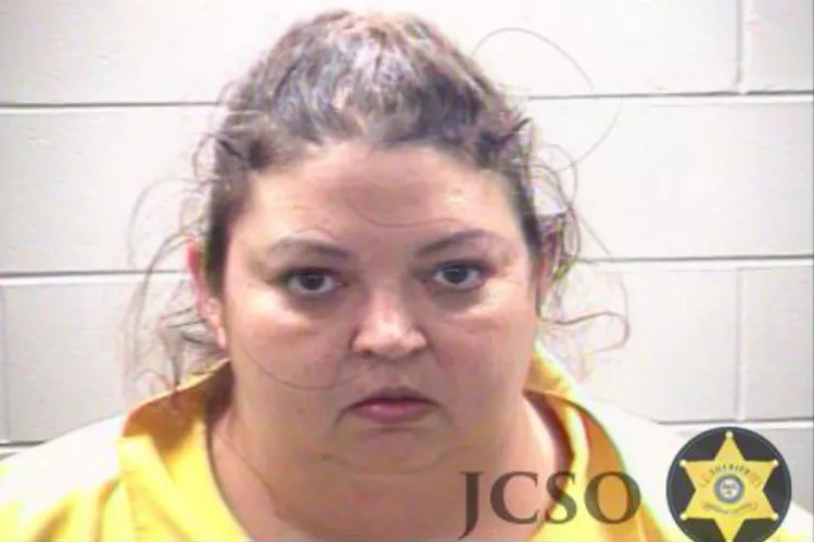 Brittney Leigh Hensley in an October 2024 mugshot. Photo: Jackson County Sheriff's Department