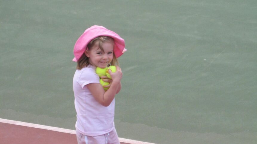 Madeleine McCann in Praia da Luz, 2007