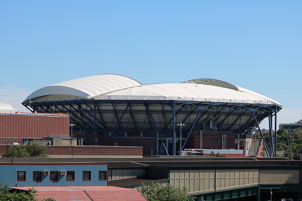 Arthur Ashe Stadium at the US Open tennis complex in New York.