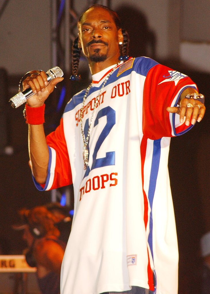 Snoop Dogg performs onstage during a concert in Honolulu, Hawaii, in 2005.